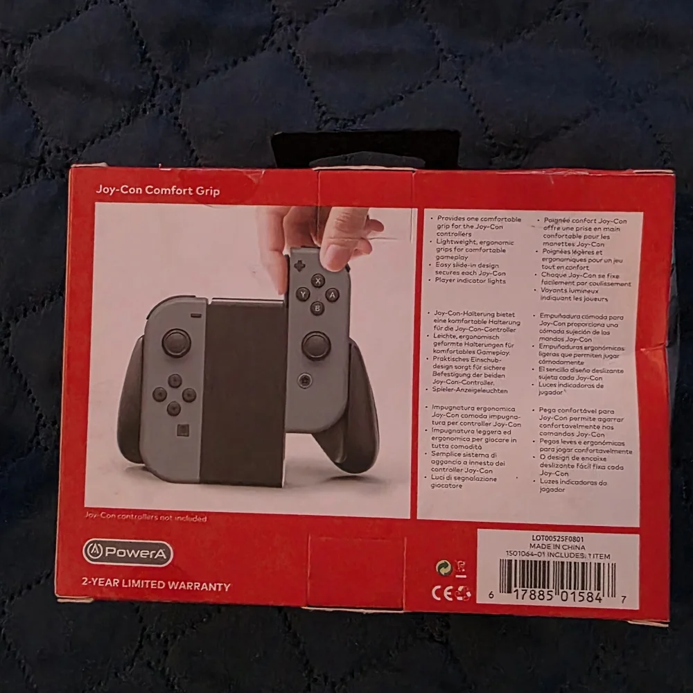 PowerA - Joy-Con‎ Comfort Grip for Nintendo Switch - Black